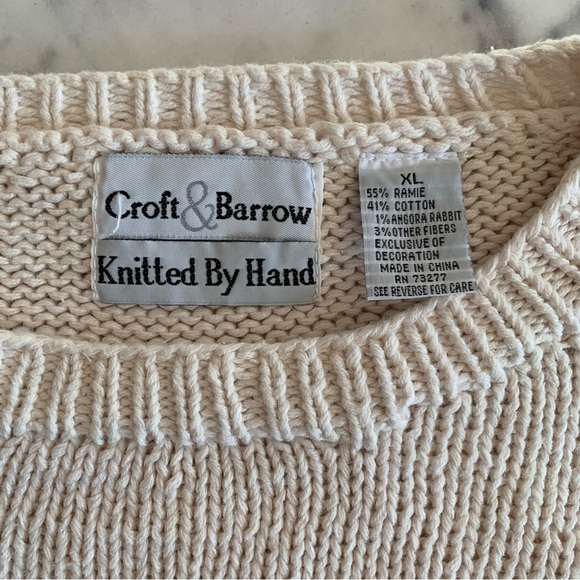 VTG 90s Bundle: XL Hand Knitted Sweaters - Picture 11 of 11